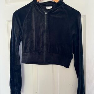 Streetwear Society Black Zip-Up Hoodie